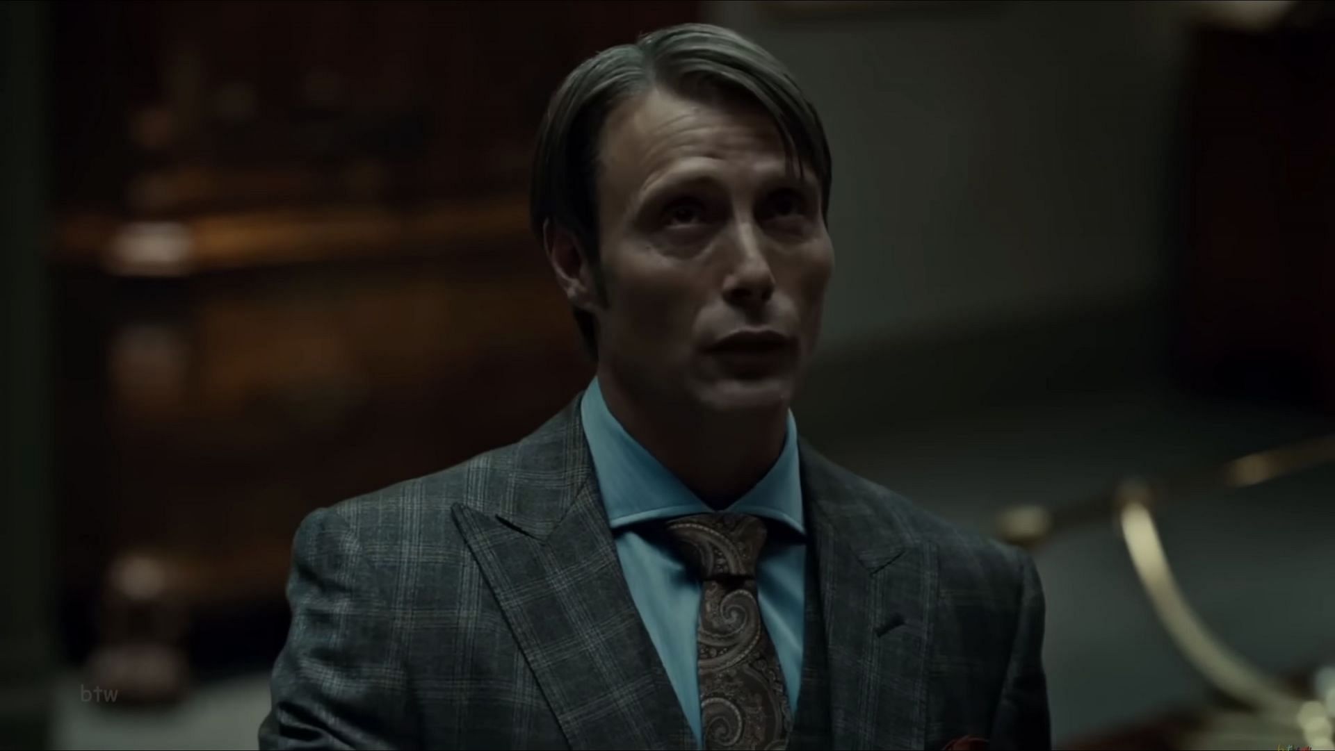 Mads Mikkelson in Hannibal (Image via NBC)